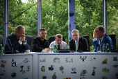 European leaders speak with U.S. President Trump via phone in Tirana