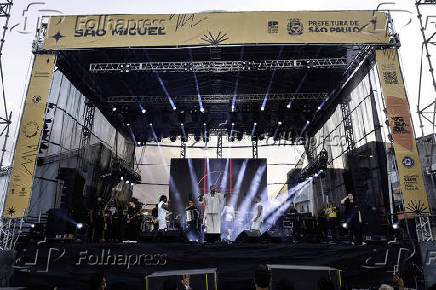 Cantor baiano Leo Santana na Virada Cultural 2025