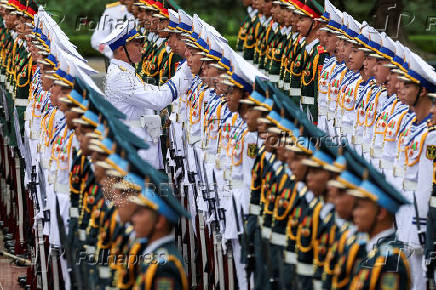 French President Macron visits Vietnam