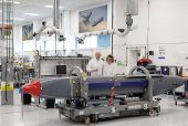 Britain's Defence Secretary John Healey visits MBDA Storm Shadow factory in Stevenage