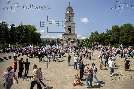 Family March in Moldova