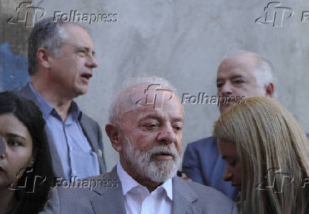 O Presidente Lula participou da cerimônia de Anúncios da Solução Habitacional da Favela do Moinho