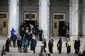 Funeral of slain Minnesota lawmaker Melissa Hortman and her husband Mark, in Minneapolis