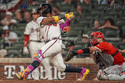MLB: Los Angeles Angels at Atlanta Braves