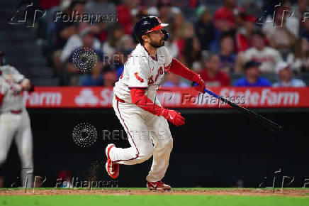 MLB: Texas Rangers at Los Angeles Angels