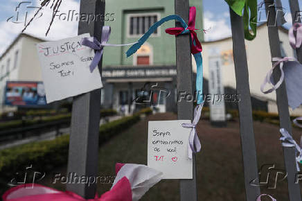 Homenagens à professora Soraya e protesto contra o feminicidio, em Belo Horizonte