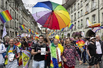 Pride Parade 2025 in Bern