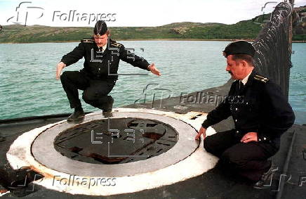 Russian nuclear submarine K-141 Kursk sank on 12 August 2000