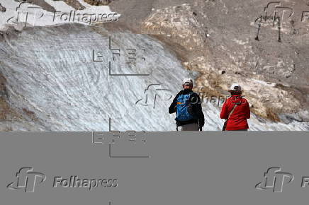 Climate change affects Zugspitze, Germany’s largest glacier