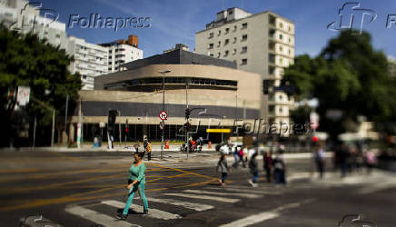 Estação Oscar Freire da linha 4-amarela do metrô