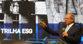 Ministro Paulo Guedes na #ABX22 Automotive Business, no São Paulo Expo