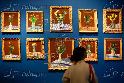 'David Hockney 25' exhibition in Paris