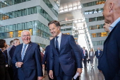 Ceremony marks the 70th anniversary of Germany's accession to NATO