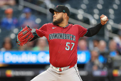 MLB: Arizona Diamondbacks at New York Mets