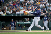 MLB: Seattle Mariners at Athletics