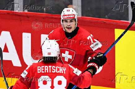 IIHF World Championships - Semi Final - Switzerland v Denmark