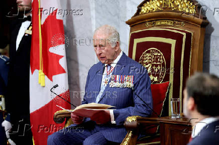 Britain's King Charles and Queen Camilla visit Canada