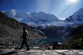 Peruvian farmer Saul Luciano Lliuya, who is suing German energy utility RWE