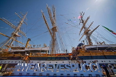 Italy's Amerigo Vespucci ship approaches last phase of world tour