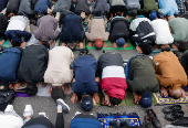 Muslims celebrate Eid al-Adha in Moscow
