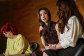 Activista Nadia Murad en acto en La Casa Encendida