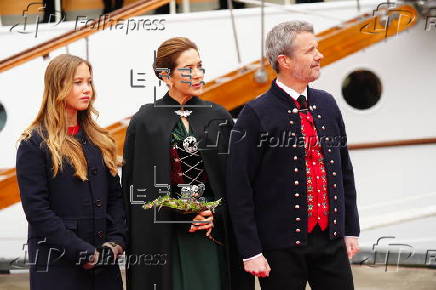 Danish Royal Couple on an official visit to the Faroe Islands