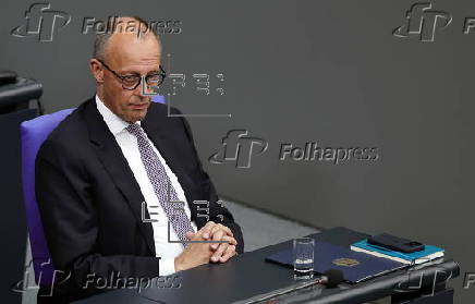 German Chancellor Merz delivers government statement
