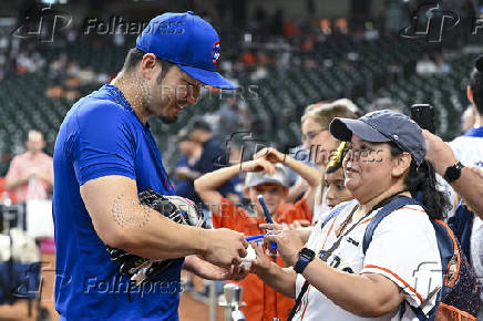 MLB: Chicago Cubs at Houston Astros