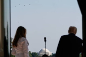 US President Trump hosts Independence Day military picnic