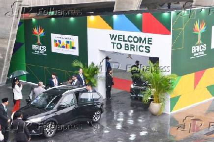 Chegada das delegações de Chefes de Estado do Brics