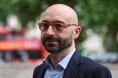Former trader Tom Hayes and Carlo Palombo appear at the Supreme Court, in London