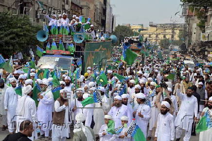 Pakistan celebrates the birthday of Prophet Muhammad