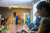 Visita do Ministro em Corumba MS
