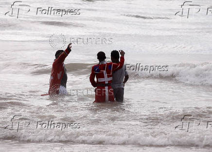 Good Friday baptism ceremony in Durban