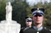 Ceremony in Riga marks 80th anniversary of the end of World War II