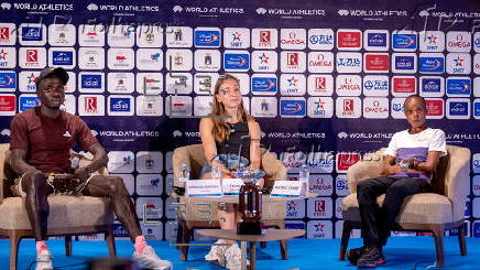 World Athletics Diamond League meeting in Rabat press conference