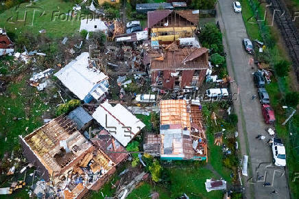 Tornado afecta la ciudad de Puerto Varas