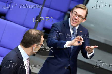 Plenary session of the German Bundestag in Berlin