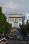 Annual Bastille Day celebrations in Paris