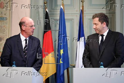 German-French closed-door meeting of finance ministers at Genshagen Castle