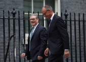 German Chancellor Friedrich Merz visits London to sign landmark treaty