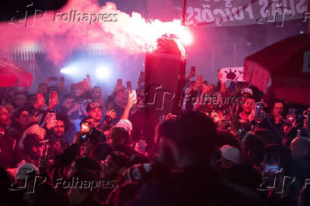 Protesto Torcida do Corinthians