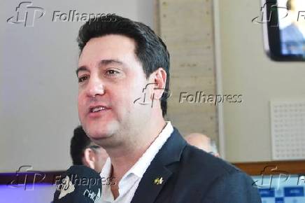 Governador Ratinho Junior na Associação Comercial do Rio de janeiro