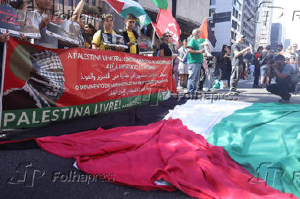 Ato pró Palestina acontece neste domingo(27)