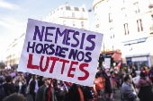 International Women's Day march in Paris