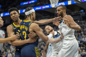 NBA: Indiana Pacers at Minnesota Timberwolves