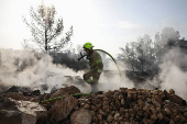Wildfires rage in Latrun
