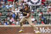MLB: San Diego Padres at Atlanta Braves