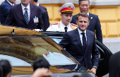 French President Macron visits Vietnam