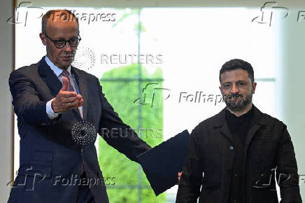 Ukraine's President Zelenskiy visits Germany